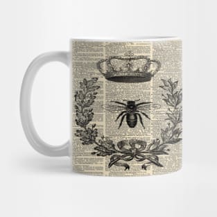 Dark Academia Paris french garden farmhouse beekeeper honey bee queen Mug